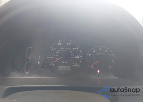 2001 Mazda Protege Dx/Lx из США, поврежденный, VIN JM1BJ222810449914